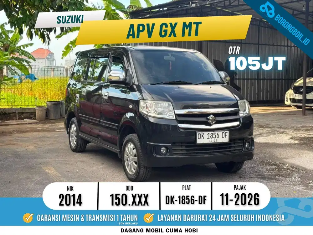 SUZUKI APV GX MANUAL 2014 HITAM TERMURAH
