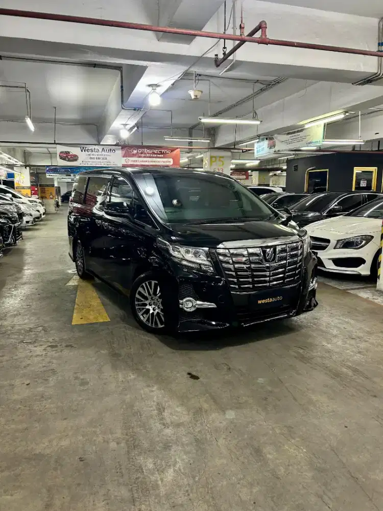 Low KM Toyota Alphard 2.5 SC AT 2015 Terawat