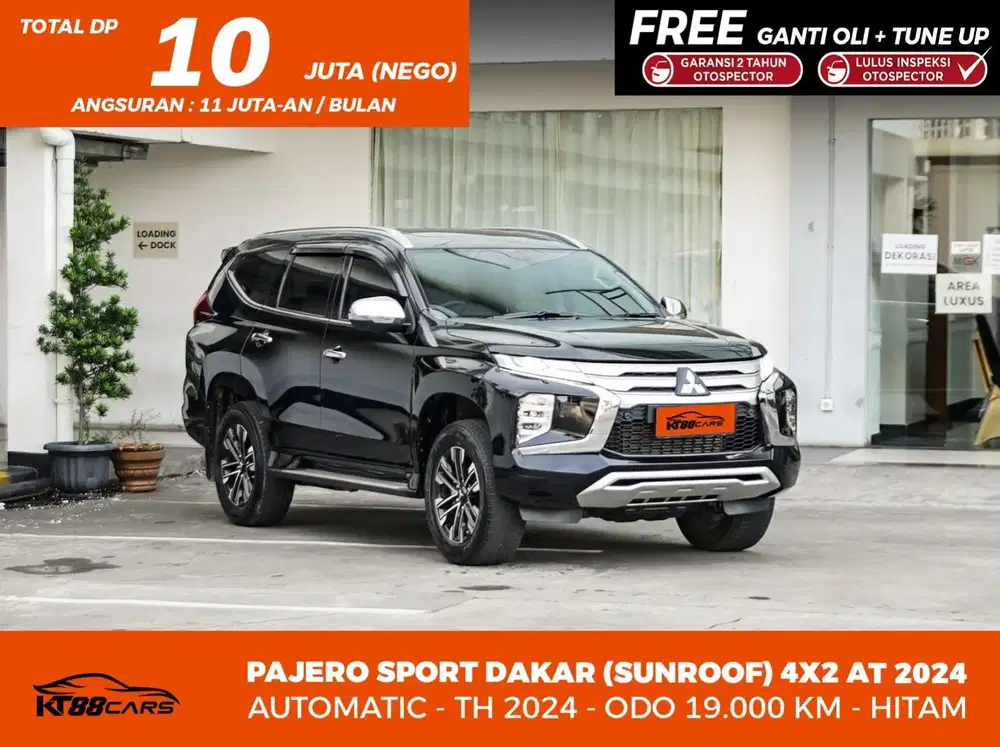 Kilometer 19rb Bergaransi PAJERO DAKAR 4x2 AT 2024