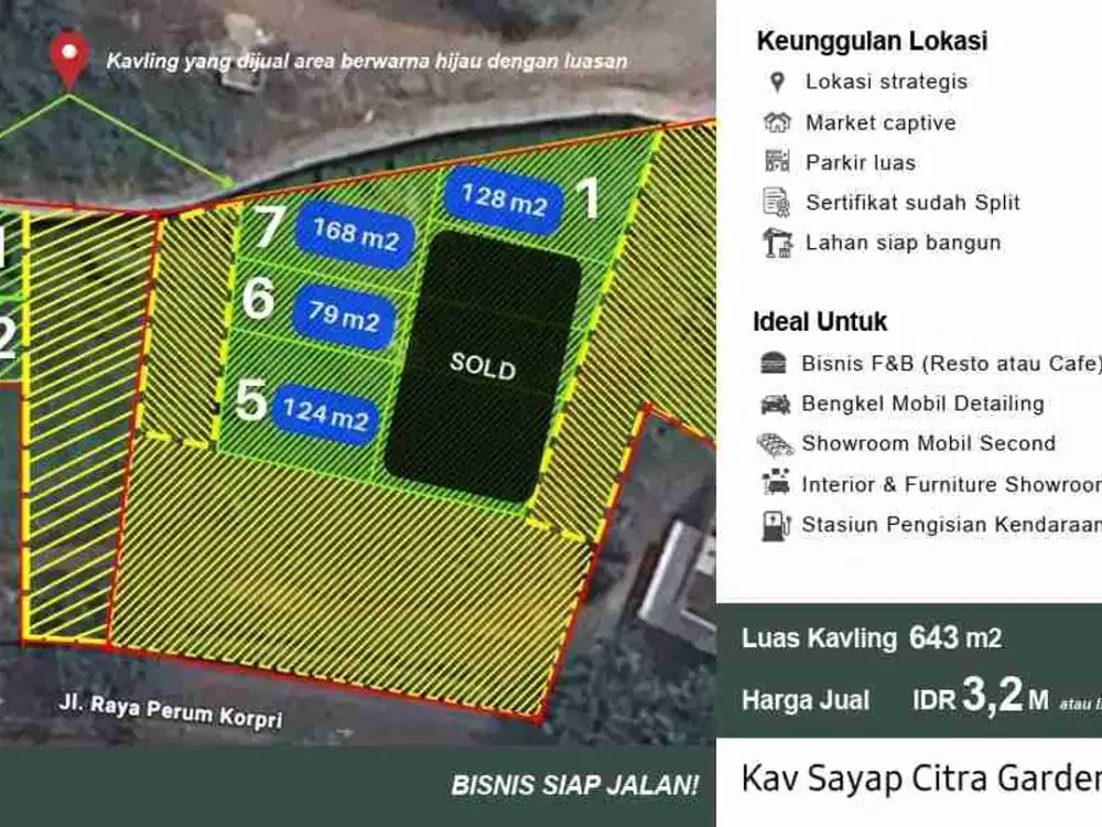 Kavling Samping Gading Serpong
