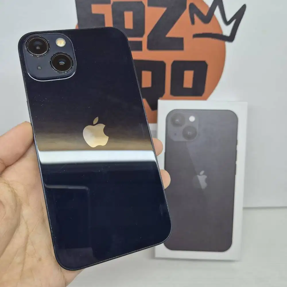 IPhone 13 128GB Midnight Mulus No Minus ALL ORI FULSET EX IBOX