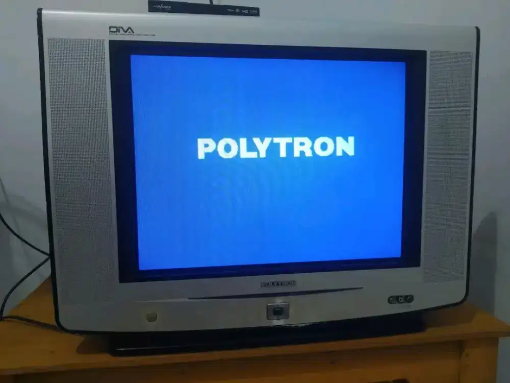 TV TABUNG SLIM POLYTRON 21 INCH