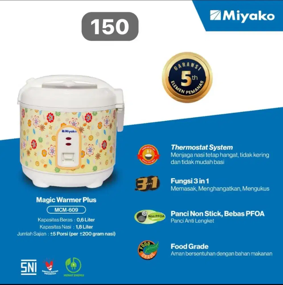 rice cooker Miyako