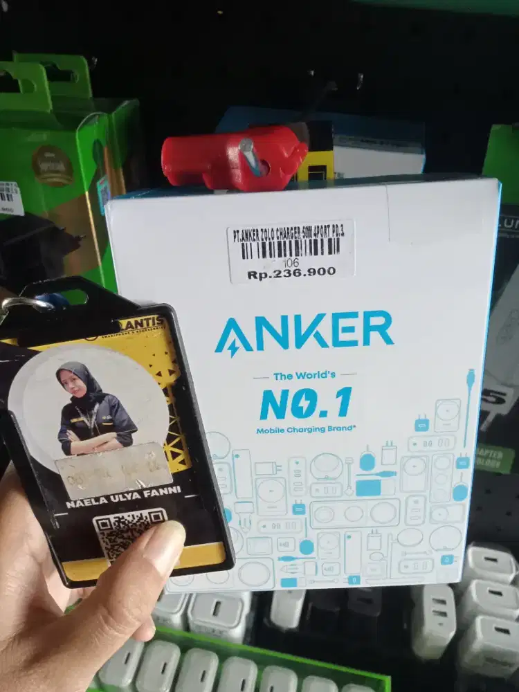 ANKER ZOLO CHARGER 50W 4PORT PD.3| ATLANTIS DAHSYAT
