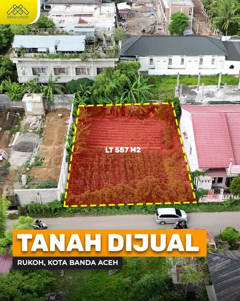 DIJUAL CEPAT TANAH DEKAT KAMPUS UNSYIAH