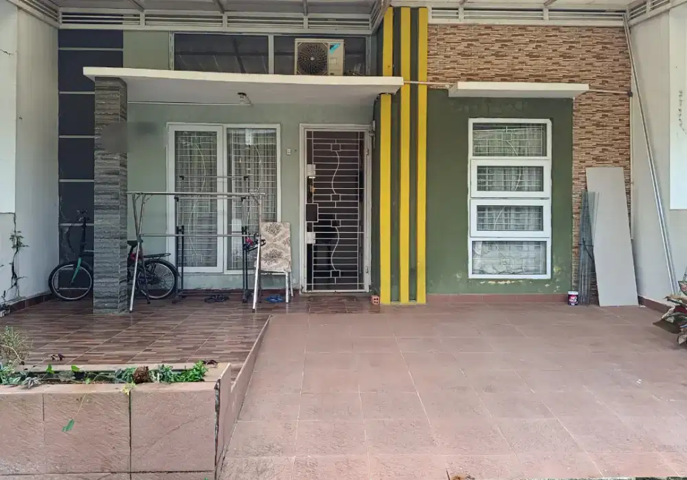 Di jual rumah full furnish di Palembang