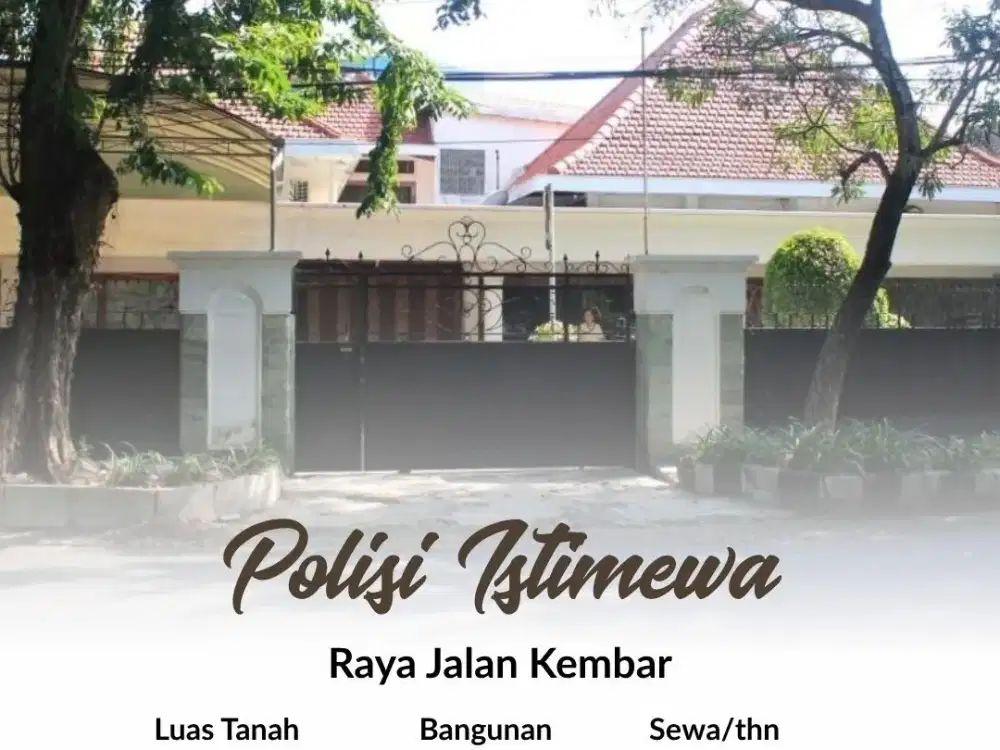 Bangunan Komersial Langka, Jl Polisi Istimewa