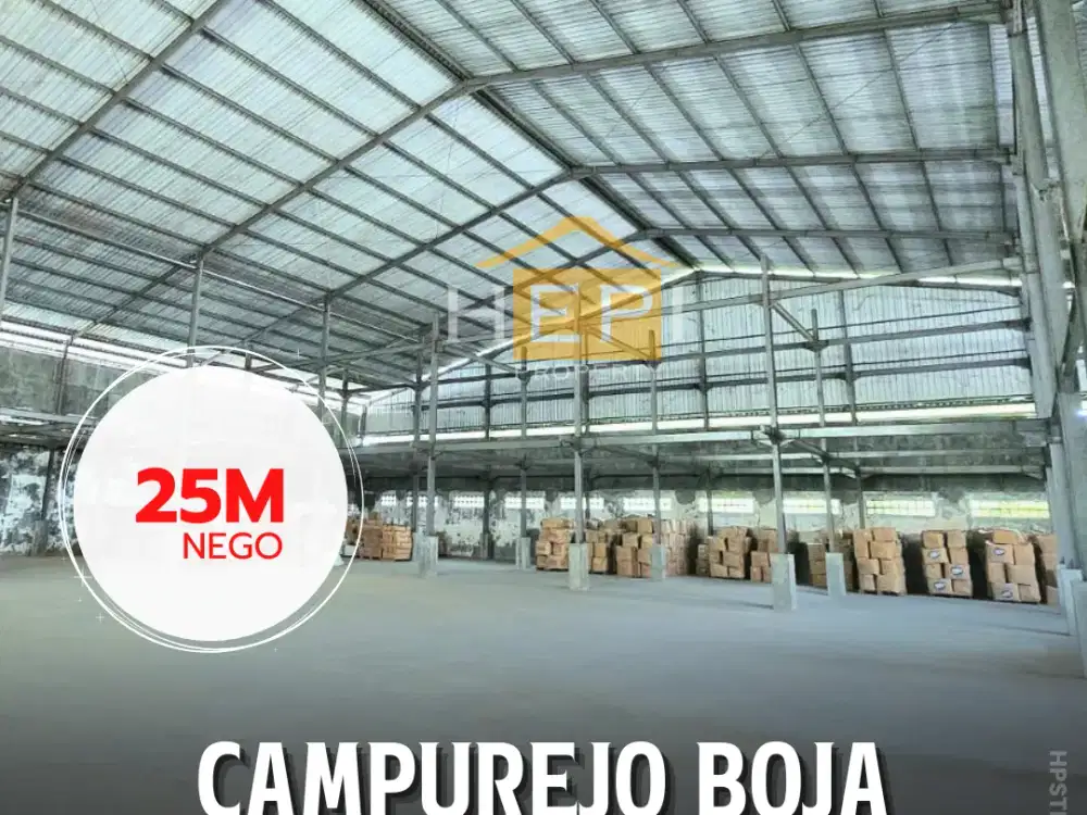 Dijual Gudang di Campurejo Boja Kendal