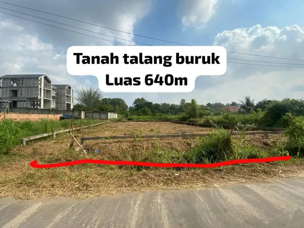 tanah dijual lokasi km7 palembang dekat GRAMEDIA WORLD