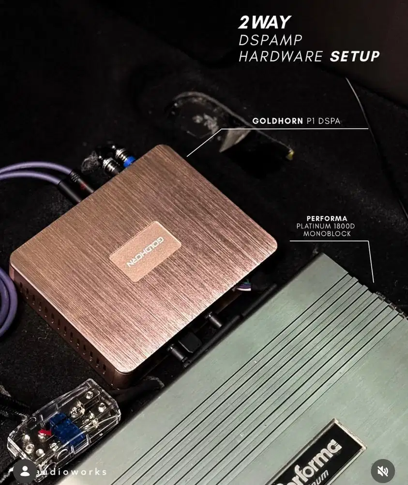 Paketan Copotan Audio New HRV Flux Goldhorn Scanspeak