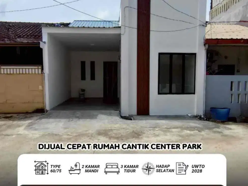 Dijual Rumah Center Park Batam Center