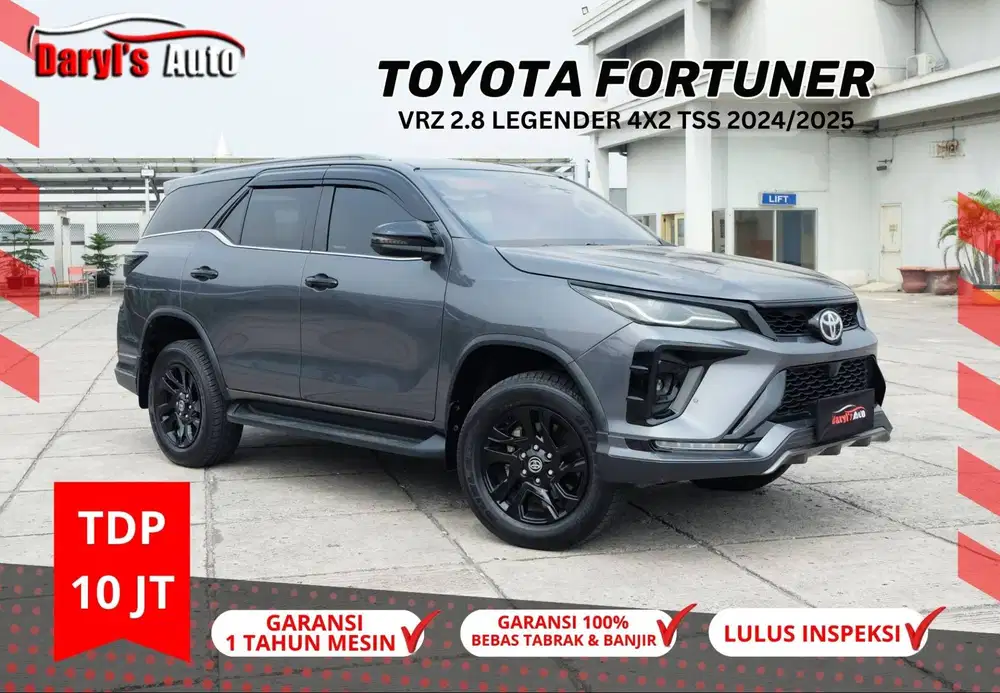 2025 Toyota Fortuner VRZ Legender 4x2 TSS 2.8 TDP 10 JT