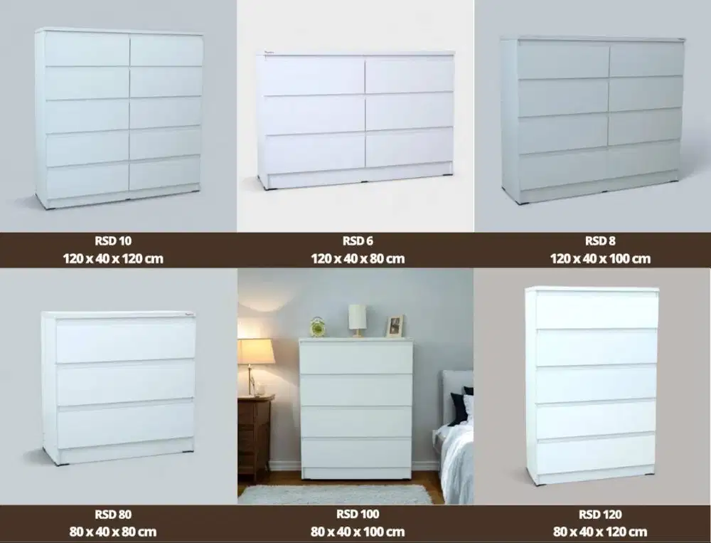 DRAWER SERBAGUNA, LEMARI LACI SERBAGUNA RSD TCP