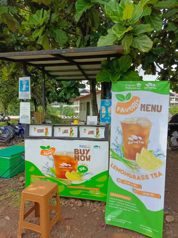 Dijual Srand Es ,rangka besi tahan