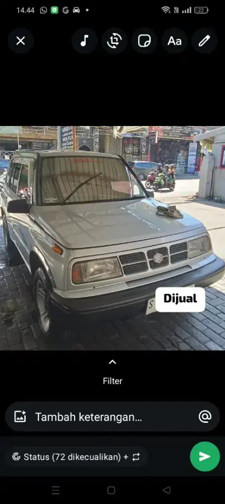 Suzuki Sidekick 2000 Bensin