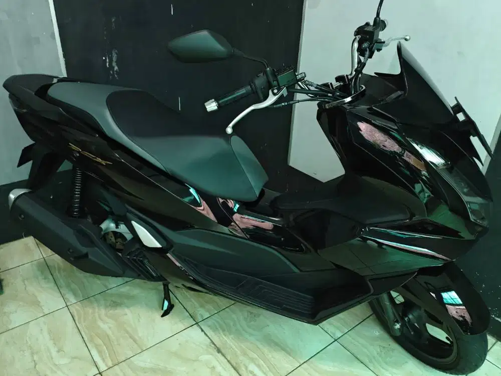 Km 700 ! Honda PCX 160 ABS 2021 Hitam Seperti Baru