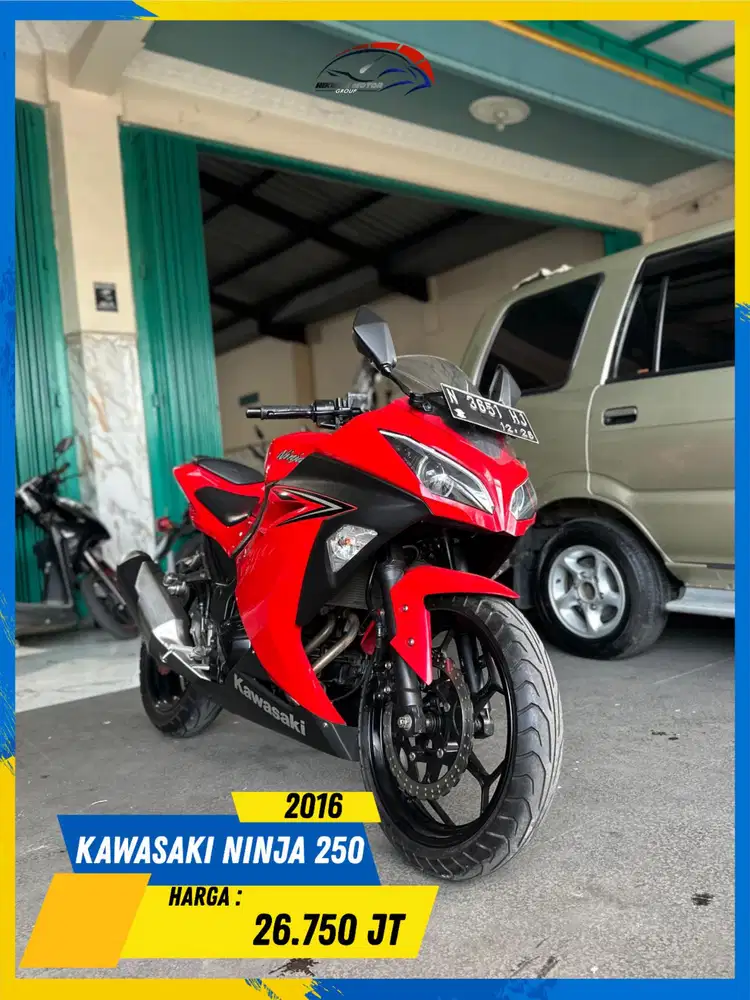 KAWASAKI NINJA 250 2016 BEKAS RASA BARU BOSS HIKMAH MOTOR KEPUH MALANG