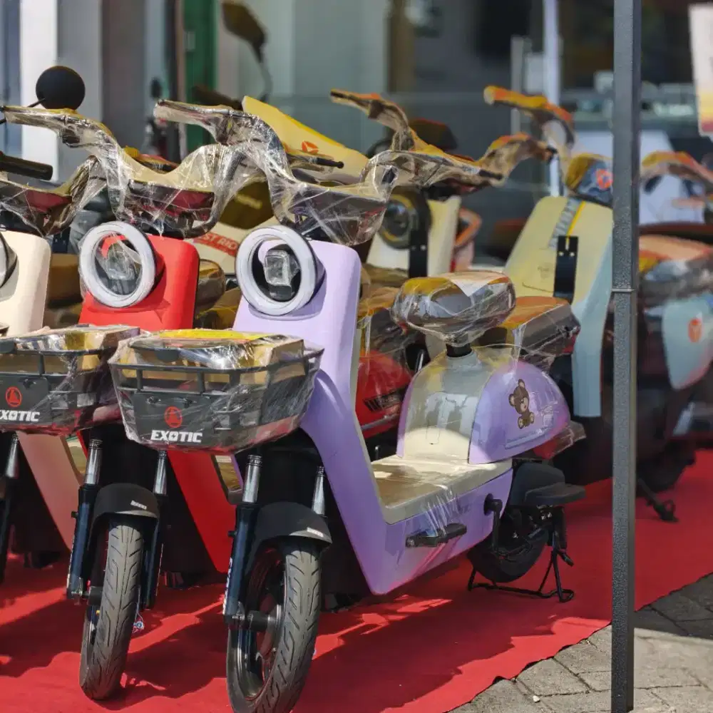 Murah! Sepeda Listrik Exotic EV 928 Power 500W Harga 3jtan Bisa Kredit