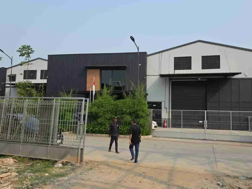 Disewakan Gudang Baru Ada Kantor Akses Container 40Ft di Sepatan Tangerang