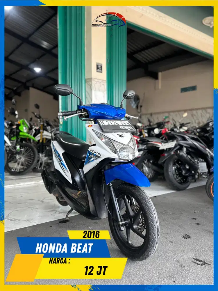 HONDA BEAT 2016 BEKAS RASA BARU BOSSKU HIKMAH MOTOR KEPUH MALANG