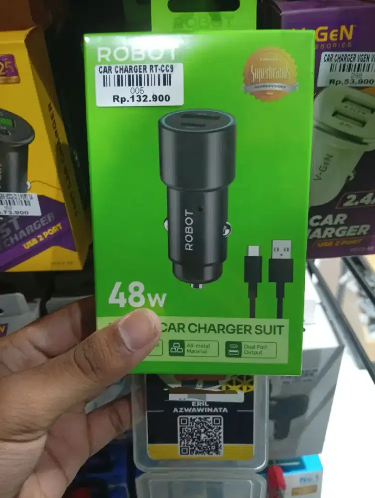 CAR CHARGER RT-CC9 l ATLANTIS DAHSYAT