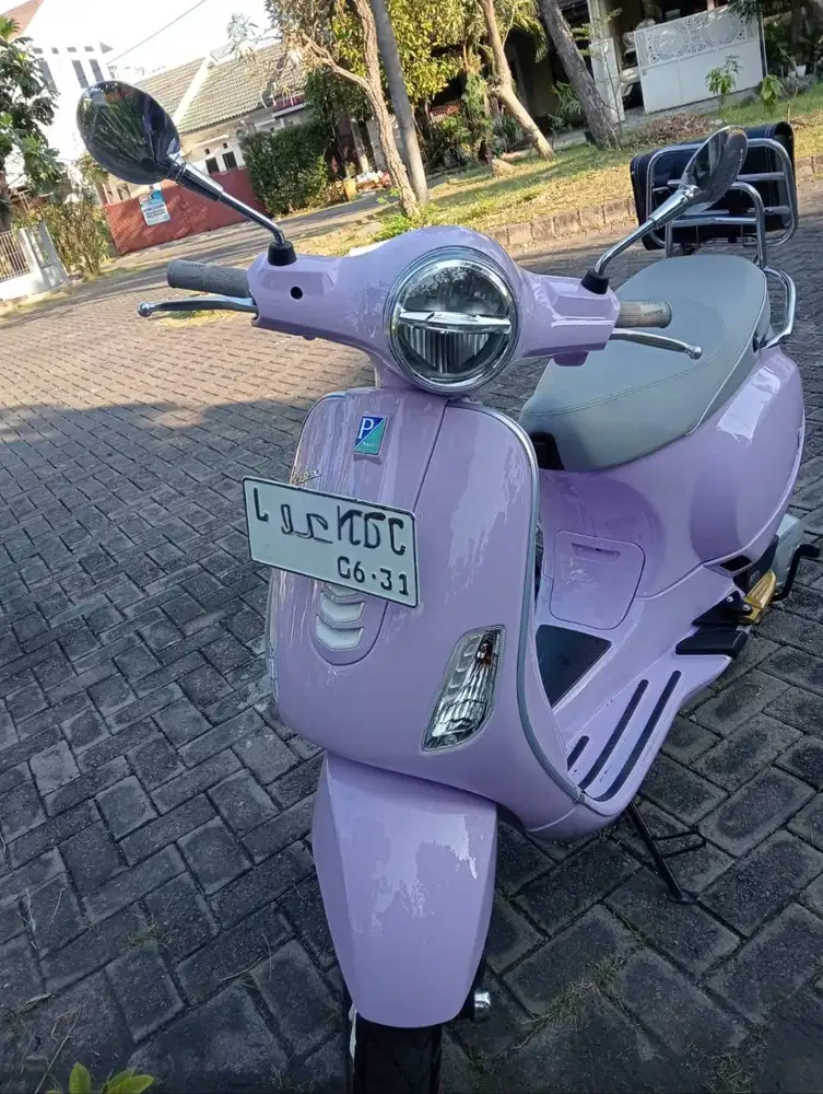 Dijual Vespa LX baru beli.