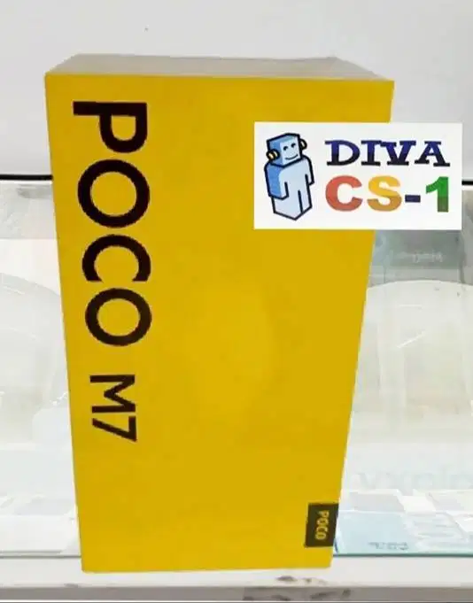 POCO M7 Ram 8GB Storage UFS 256GB Baterai 7000mAh 33W Layar 6.9 144Hz
