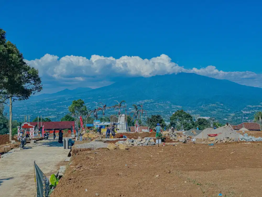 Tanah kavling bernuansa Eropa view gunung salak Bogor 57