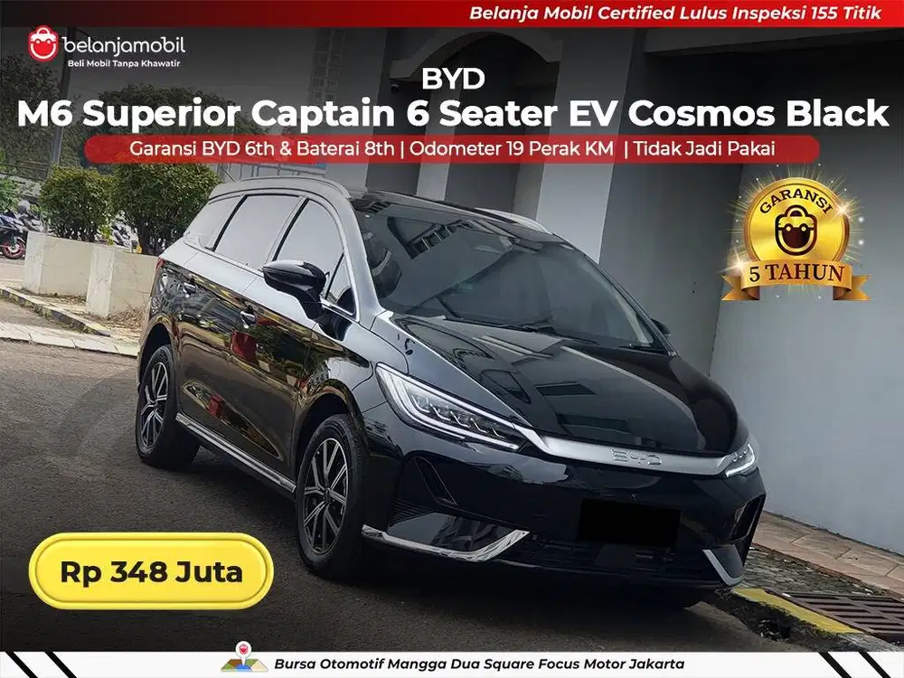 [ KM 19 PERAK ] BYD M6 M 6 Superior Captain 6Seater EV 2025 2026