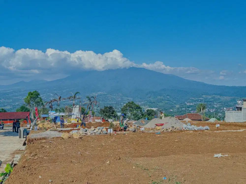 Tanah kavling bernuansa Eropa view gunung salak Bogor 79