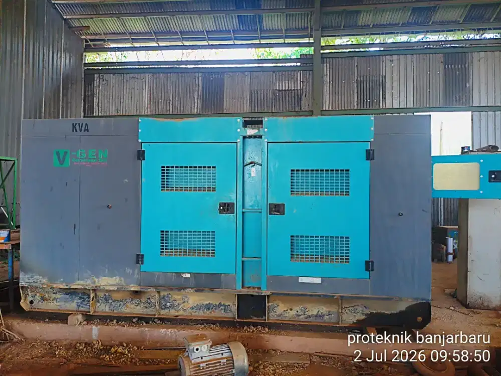 Genset cummins stamford 380 kva  siap kerja