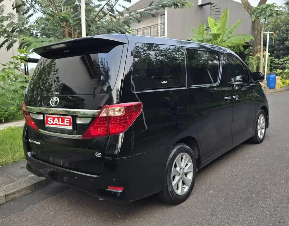 Alphard G AT ATPM 2012 Capten Seat Electrik Seat Super Mulus Istimewa