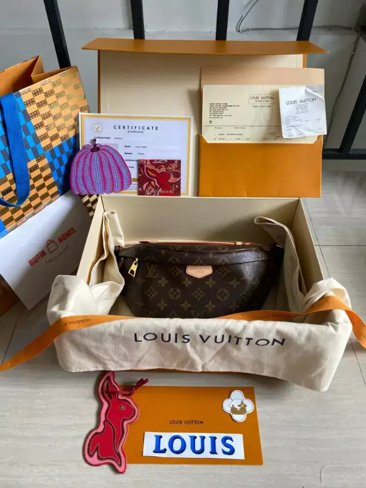 Nego Preloved BUMBAG MONOGRAM CANVAS GHW Authentic