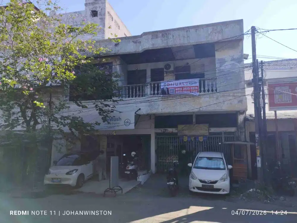 Ruko Jual Raya Manyar Strategis Cocok Kantor dan Usaha