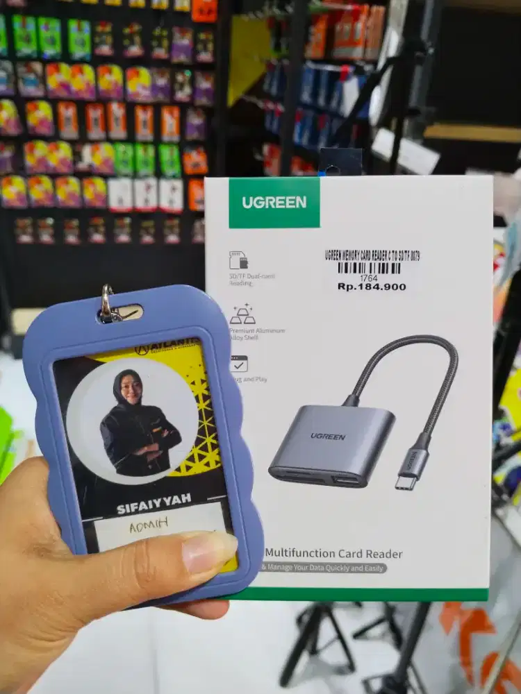 UGREEN MEMORY CARD READER C TO SD/TF 8079 | ATLANTIS DAHSYAT