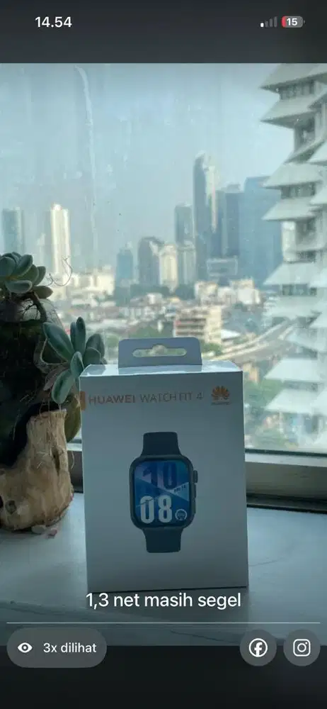 Jam tangan huawei watch fit 4