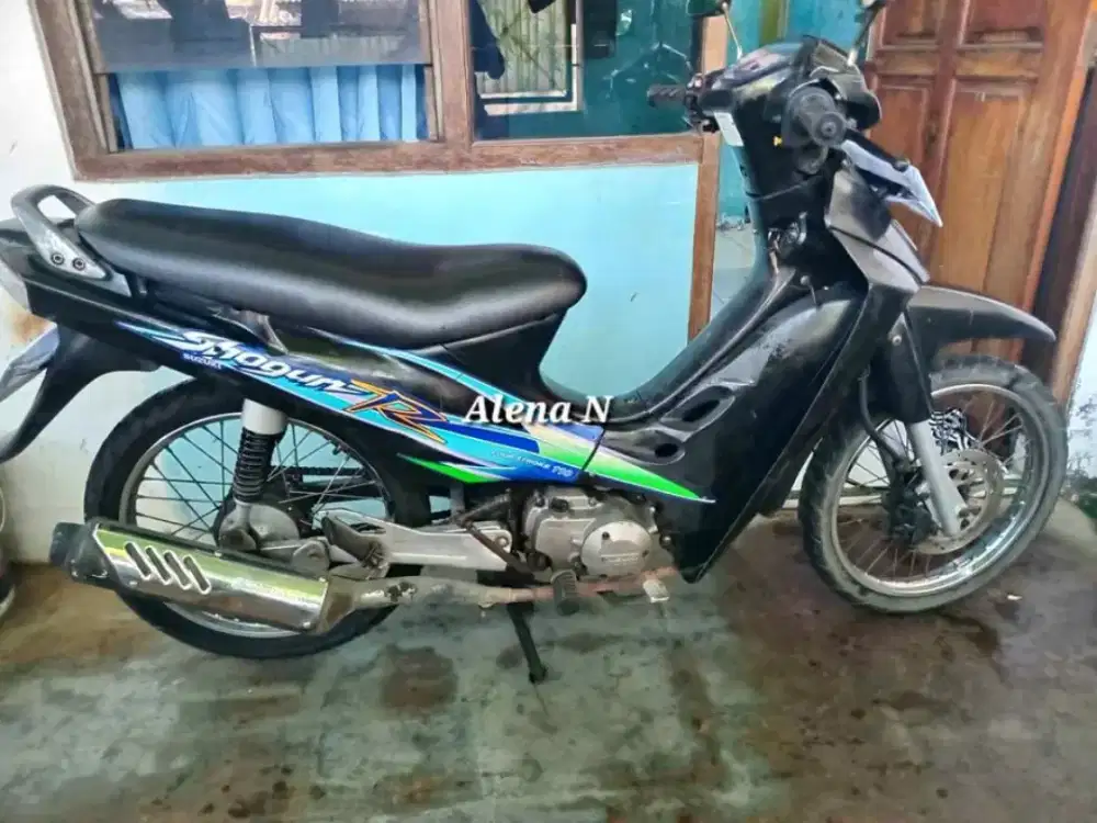 BU shogun 110cc hitam