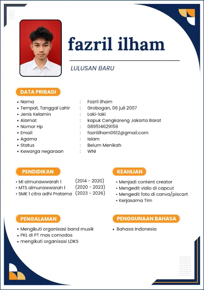 FRESH GRADUATE, INGIN MENCARI PEKERJAAN SEPERTI FNB