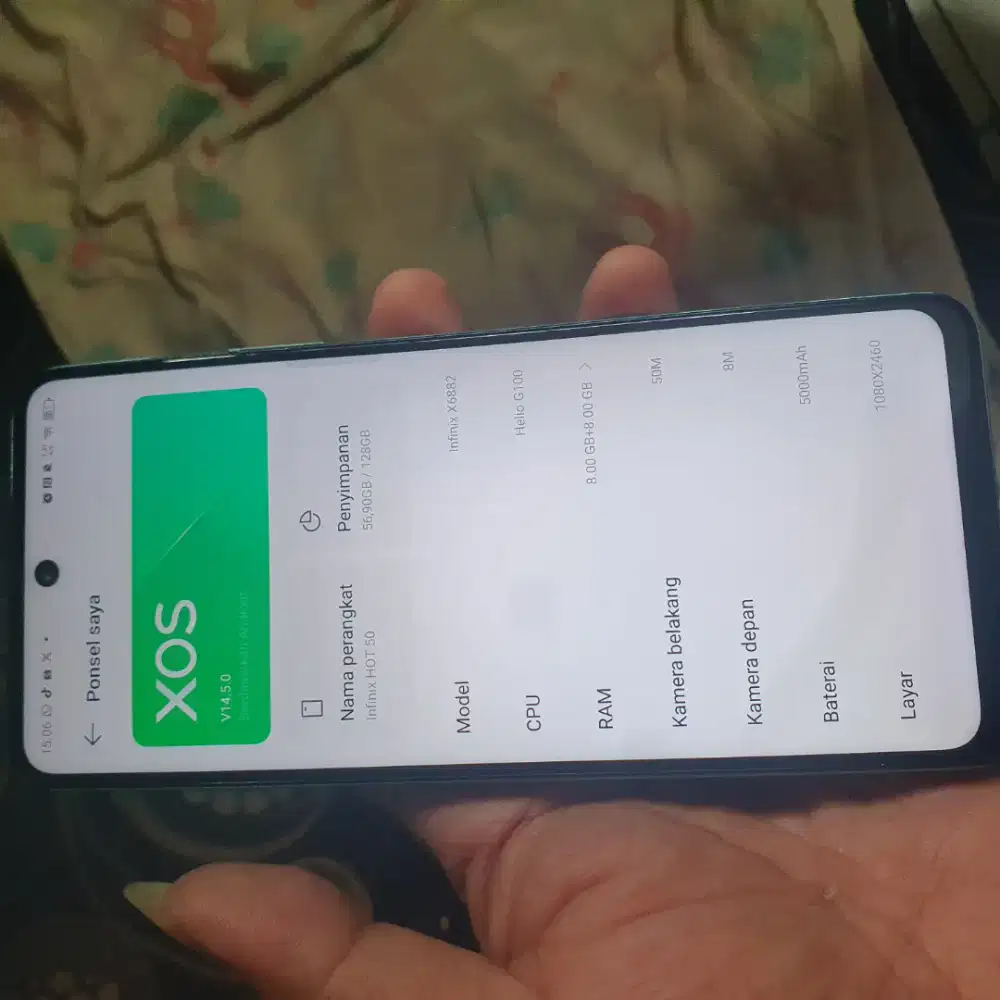 INFINIX HOT 50.