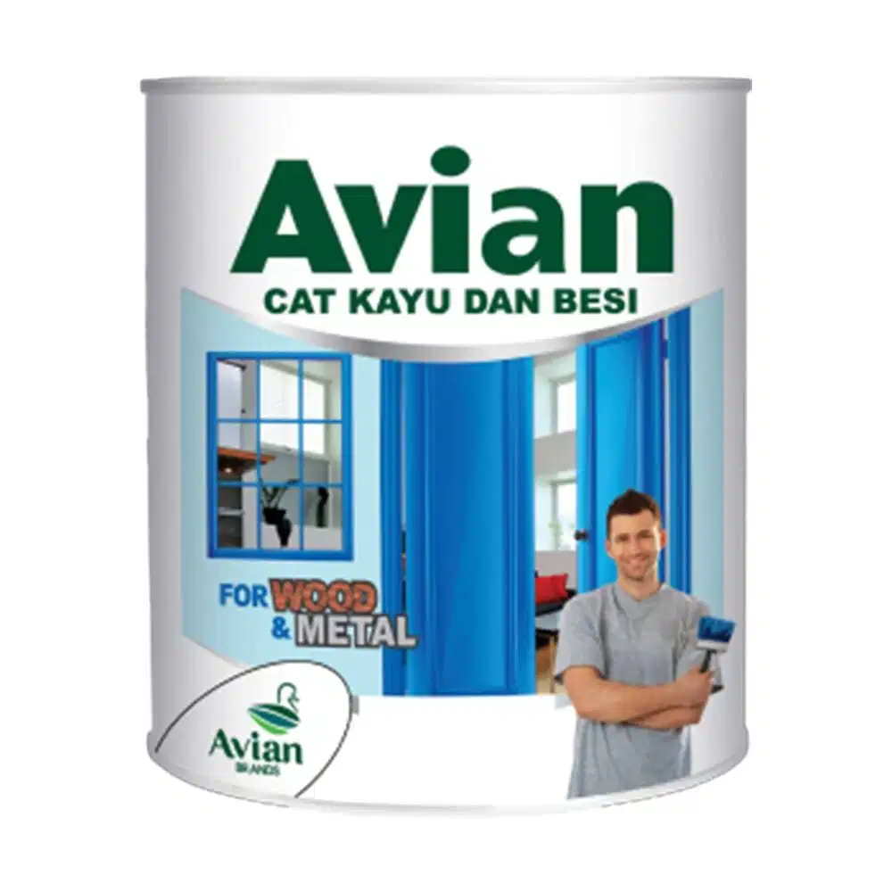 Cat Kayu dan Besi Avian 0.9Lt