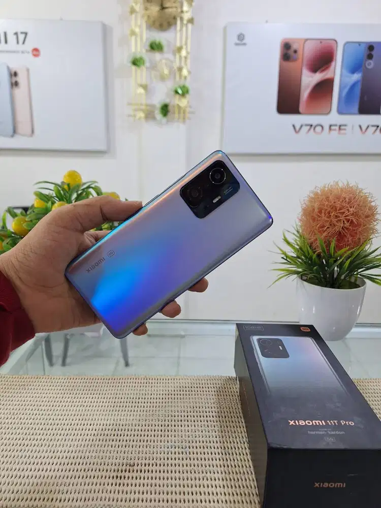 Xiaomi 11T Pro 5G Ram 8+8Gb/ 256Gb Fullset Mulus Like New Bergaransi