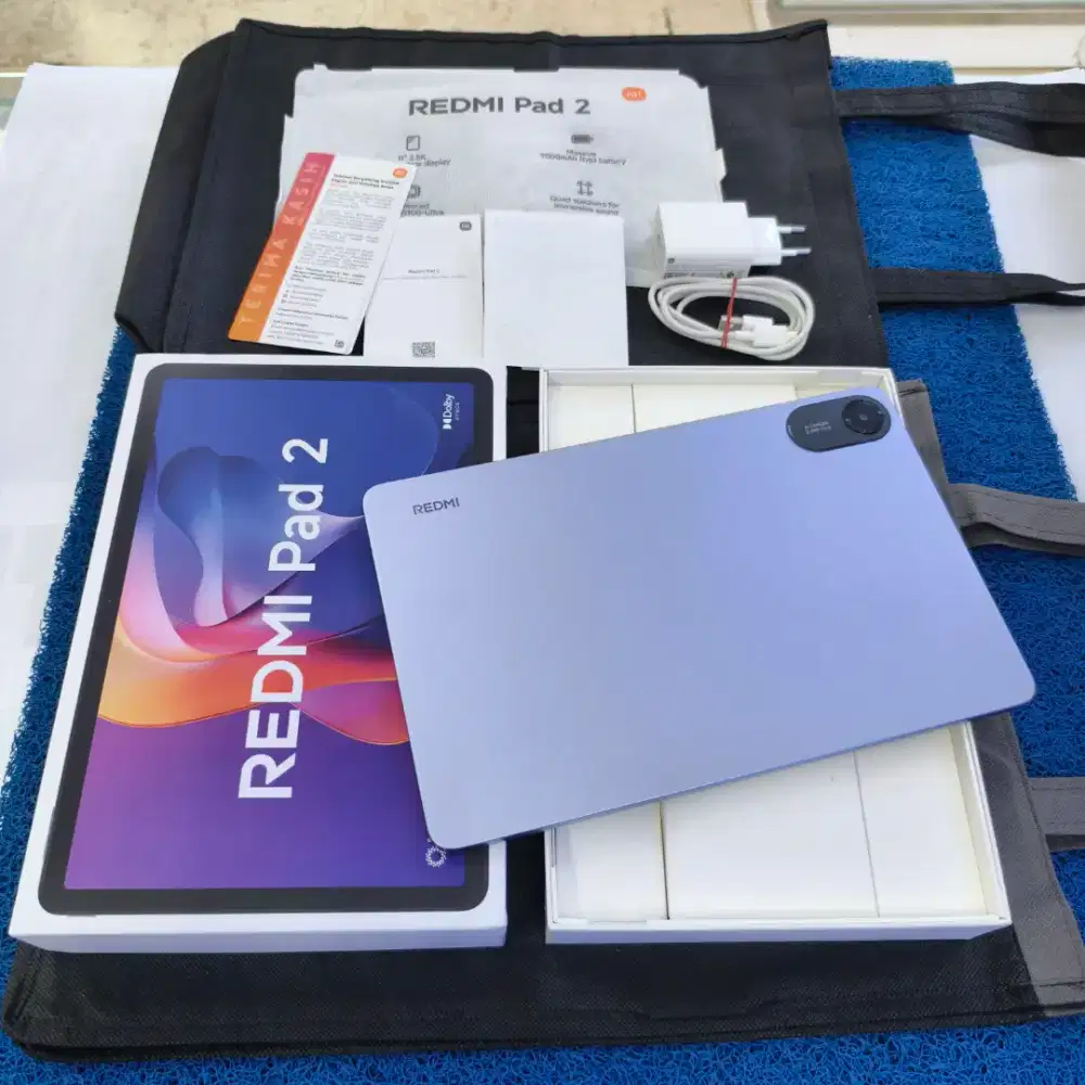 Xiaomi Redmi Pad 2 4/128gb Wifi Only Pakai 2 Bln 99,9% like new resmi
