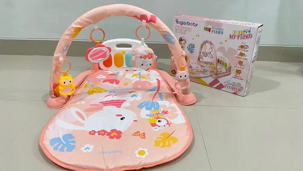 Mainan bayi piano playmat