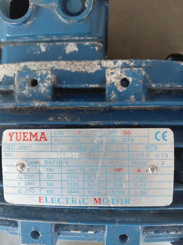 Dinamo 3 phase yuema