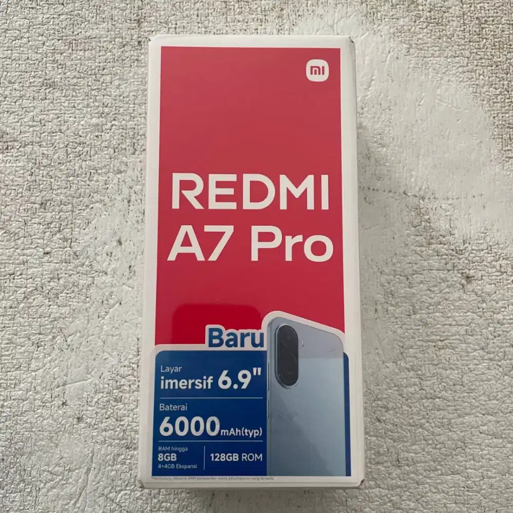 Redmi A7 Pro Warna Hitam 4/128GB