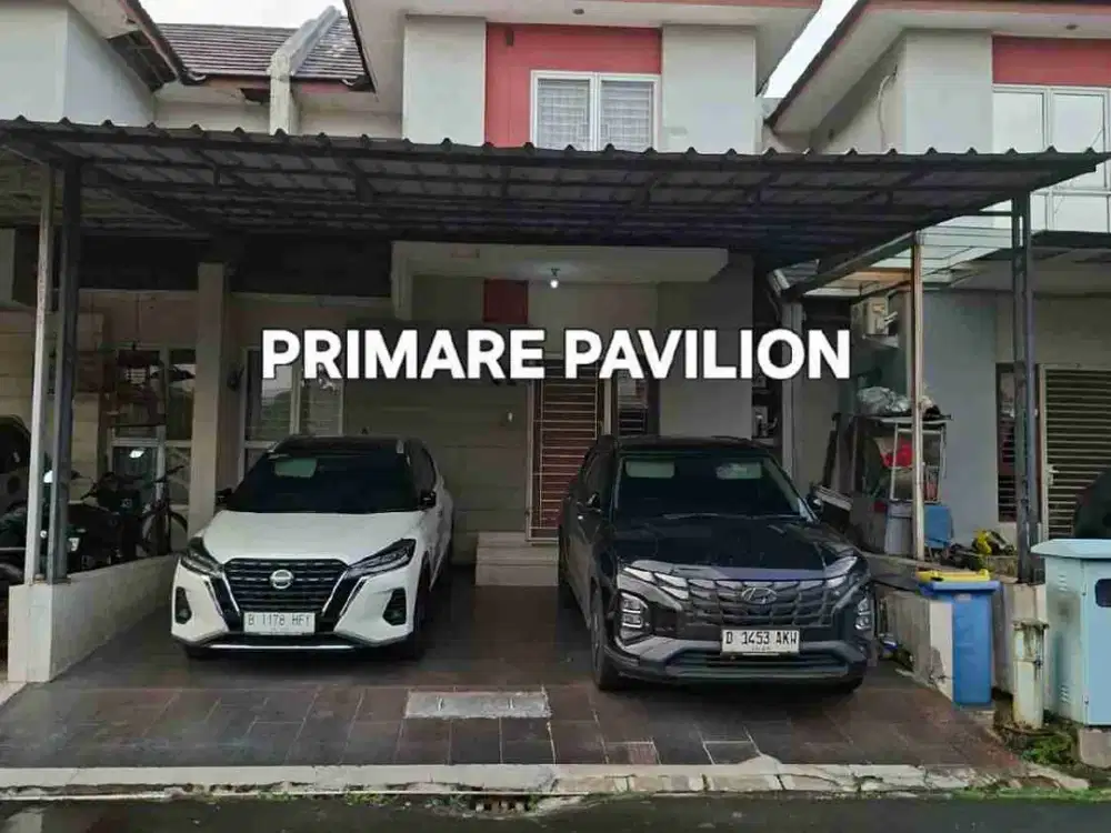 Dijual Rumah Premare Pavilion, 7x24,  170 m2, 2 lt, 250 m2, 3+1 kt, 2+1 km, hdp selatan