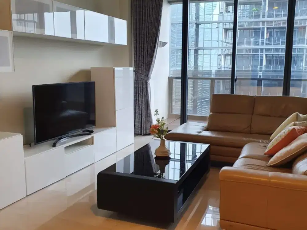 Disewakan Apartemen Distric 8 2 BR Luas 153 M2 Brand Sangat Terawat Jakarta Selatan