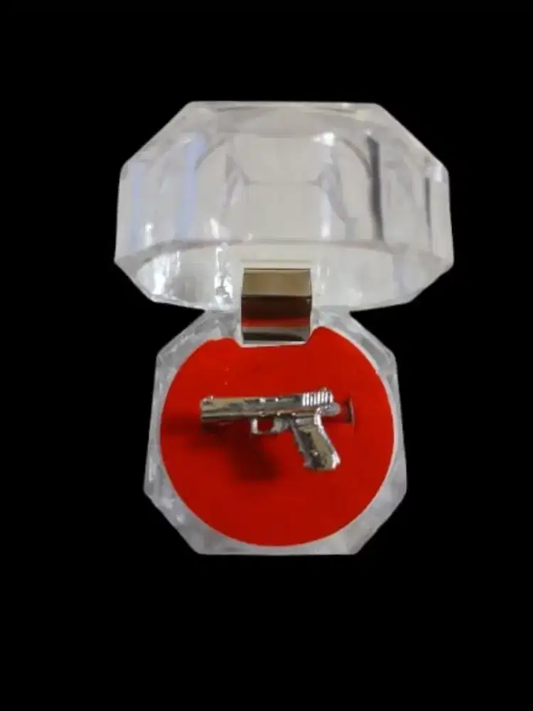 Cincin fashion model pistol