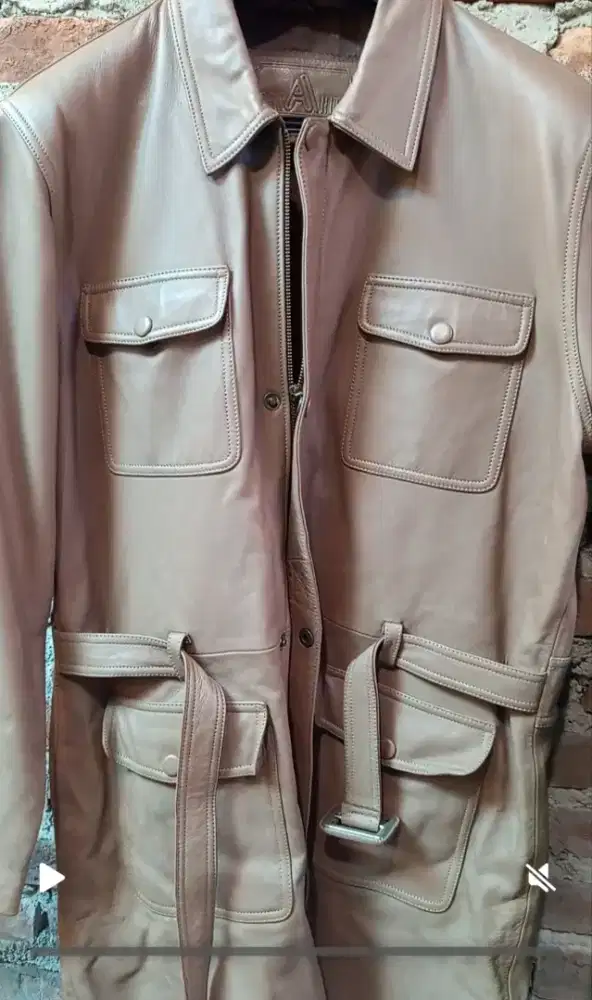 Jual Jaket kulit import bukan produk lokal