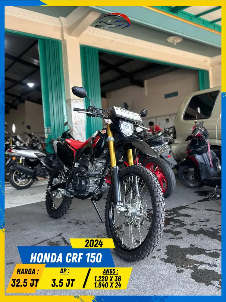 HONDA CRF 150 2024 GAS POLL MASZEHH HIKMAH MOTOR KEPUH